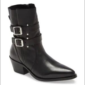 ALLSAINTS - Harriet Dual Buckle Boot - BRAND NEW